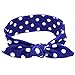 Newborn Baby Headbands with Knotted Rabbit Ears Bows, Girl's Hairbands for Newborn,Toddler and Children