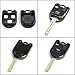 STAUBER Best Lexus Key Shell Replacement - HYQ1512V, HYQ12BBT - NO Locksmith Required Using Your Old Key and chip! - Black primary