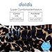 Bluetooth Wireless Headband Headsets, LC-dolida Bluetooth Music Sleep Headphones Sports Headbands Built-In Speakers Microphone for Workout, Crossfit, Running, Yoga, Leopard-Brown