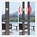 LingsFire Magnetically Triggered Alarms for Doors or Windows Home Security Window/Door Alarm Kit (4-Pack), Loud 100 dB Alarm