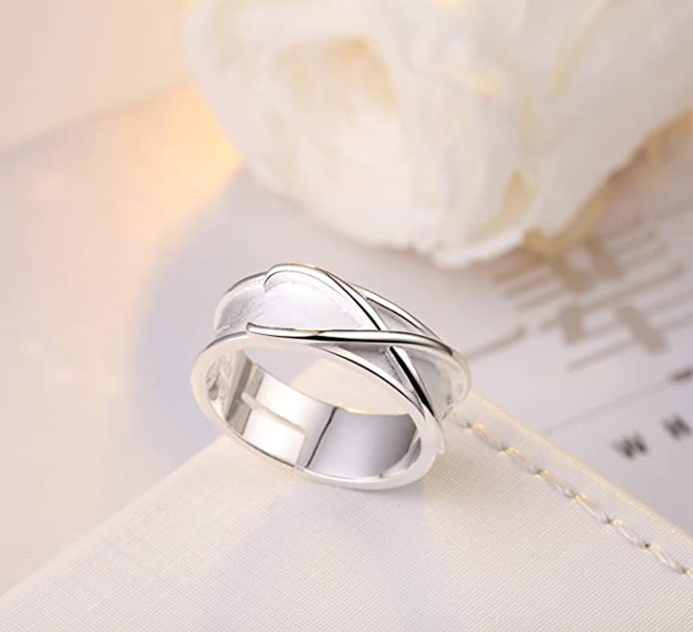 OfficialOtaku Cosplay Silver Time Ring - Adjustable