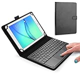 Cooper TOUCHPAD Executive Keyboard case Compatible with Google Nexus 10 | 2-in-1 Bluetooth Wireless Keyboard with Touchpad & Leather Folio Cover | Touchpad Mouse (Black)