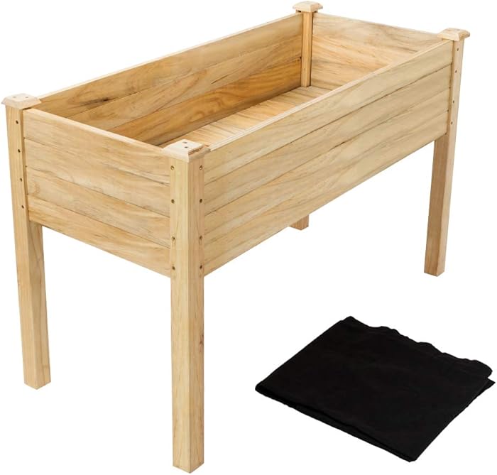 The Best Value Cedar Raised Garden Bed Planter