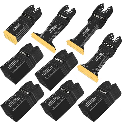 LEILUO 110 Pcs Oscillating Tool Blades