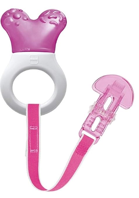 mam mini cooler teether with clip