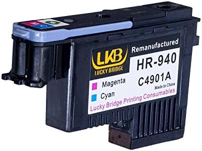 LKBRemanufactured HP940 Printhead C4901A with Chip New and Never Used Replacement for HP Officejet with Pro 8000 8500A 8500A Plus 8500A Premium (1 MC) 1PK-US