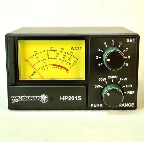 SWR / POWER METER for CB Radio 5 50 250 1000 Watts Workman HP201S