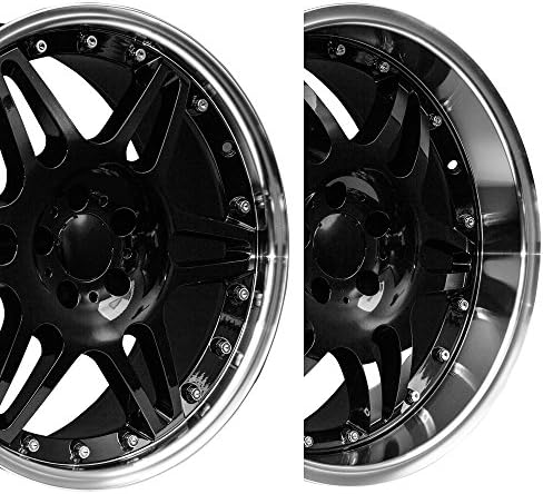 19 Black Machined Lip Mercedes Benz Rims