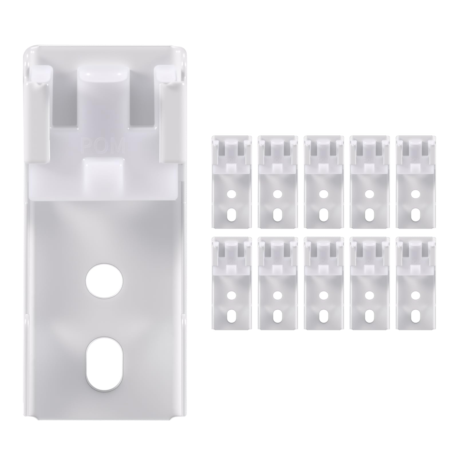 Photo 1 of 10pack Sliding Garage Door Screen 2 Car with Track Closure- Track Fixing Clip