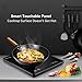 Wiland Portable Induction Cooktop induction stove Countertop Burner, 1800W 120V Induction Cooker with Timer
