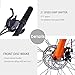 Max4out Mountain Bikes Bicycle with 21 Speed Double Disc Brake Suspension Fork Bike Orange Spray Paint 26 Inch Wheelsthumb 3