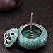 MEDOOSKY Ceramic Incense Burner Holder(For Sticks, Cones or Coils Incense), Firing at 1300℃