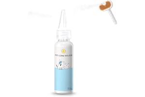 FASHIONARI Pet Steam Brush Spray Refill for Dogs & Cats – Pets Waterless Shampoo, 3-in-1 Grooming Spray Comb Mist, 1*Shampoo(Steam Brush not Included)