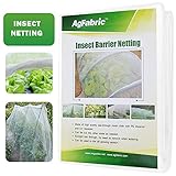 Agfabric 8'x30' Bug Net Insect Bird Netting, Garden