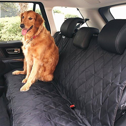 PETNINJA Luxury Waterproof Pet Seat Cover for Cars Durable Dog Car Seat Cover for Cars Trucks and SUVs, Machine Washable