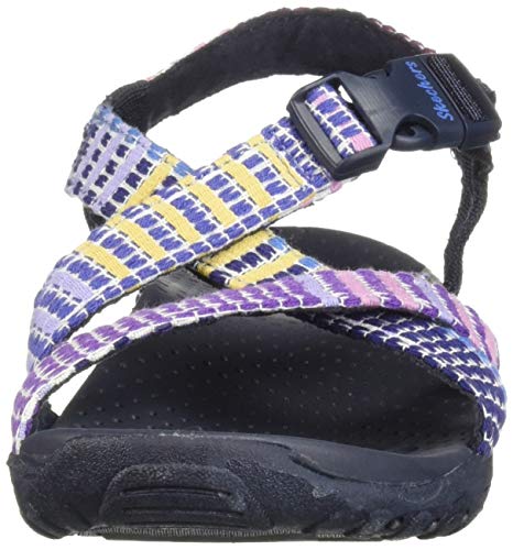 Skechers-Womens-Reggae-Sew-What-Boho-Woven-Strappy-Slingback-Sandal
