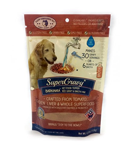 SuperGravy BARKinara Natural Pet Food Topper, 4.5 oz