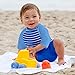 i play. by green sprouts boys Rashguard rash guard shirts, Royal Stripe, 18 Months US
