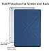 MartinJerry iPad 2017 case - iPad 9.7 case for 5th Generation, Slim Lightweight design with Back Protector for ipad 9.7 2017 (A1822, A1823), Auto sleep or wake up your iPad (Blue)