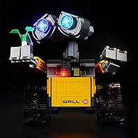 BRIKSMAX Led Lighting Kit for Ideas Wall-E - Compatible with Lego 21303 Building Blocks Model- Not Include The Lego Set