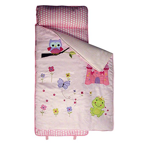 SoHo Nap Mat , Pink Owls Castle (All Hand Embroidery)