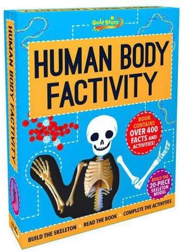 Gold Stars Factivity Human Body Factivity: Build the Skeleton, Read the Book, Complete the Activities Paperback – 9 Dec. 2015