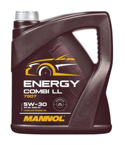 MANNOL 88888700500 Energy Combi Huile de moteur LL, 4 l