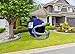 NFL New York Giants Team Inflatable Lawn Helmet, Blue, One Size