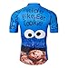 Mens Cycling Jersey Shirt,2020 Short Sleeve Bike Jersey Riding Tops Outdoor MTB Cycling Clothing, Blue, X-Large