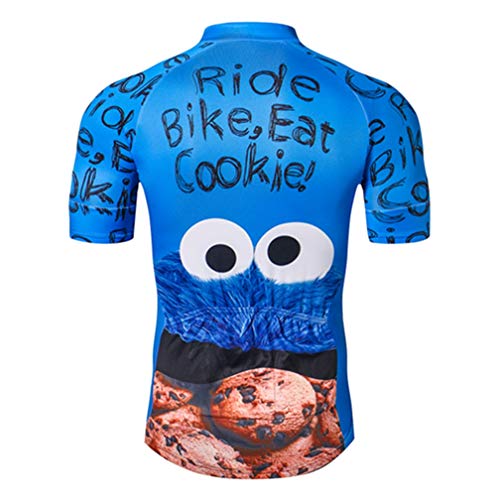 Mens Cycling Jersey Shirt,2020 Short Sleeve Bike Jersey Riding Tops Outdoor MTB Cycling Clothing - Image 3