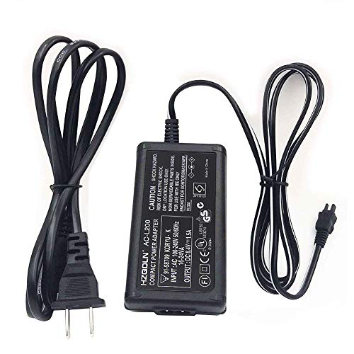 AC Power Adaptor Charger Compatible Sony HDR CX230 HDR-CX220 HDR-CX190 HDR-CX160 HDR-CX155 HDR-CX150 HDR-CX130 HDR-CX115 HDR-CX110 HDR-CX100 Handycam Camcorder