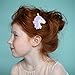 QtGilr 4pcs Cute Glitter Unicorn Hair Clips Stars Hairpins Cartoon Barrettes Headwear Fashion Gifts for Baby Girls