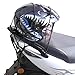 Jimieli Premium Bike Bungee Cargo Net - X-Thick Cord - 6 Hooks Elastic Rope
