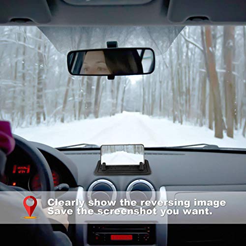 Uzone Wireless Rear-view Camera, WiFi Car Magnetic Rear-view Camera, Superb Night Vision, IP68 Waterproof Parking Camera, Hitch, for Truck, RV, Caravan, Trailer
