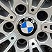 Wheel Center Caps Emblem, 68mm BMW Rim Center Hub Caps for All Models with BMW Wheels Logo Blue & White Color