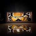 Lenoleia Anime Led Light Box RGB Multi Color Anime Paper Cut Light Box Handmade Manga Shadow Lamp Carving Night Light Table Lamp for Room Decor Anime Gift L-40-U