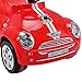 Costzon Kids Ride On Push Car, Toddler Scooter with Sound & Light Christmas Gift (Red)
