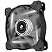 Corsair Air Series AF120 LED Quiet Edition High Airflow Fan Single Pack - White