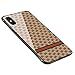 Case Compatible with iPhone Xs Max,Luhuanx Tempered Glass Case Back + TPU Frame Hybrid Perfect Fit Shell Slim Case For iPhone Xs Max in 6.5 inch,Anti-Scratch (Drop)2018 new design case (Lattice03)