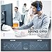 Mpow 071 USB Headset/3.5mm Computer Headset with Microphone Noise Cancelling, Lightweight PC Headset Wired Headphones, Business Headset for Skype, Webinar, Phone, Call Center