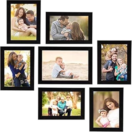 Naraniya Creation Wood Photo Frames (Black)