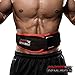 Master of Muscle Workout Weight Lifting Belt for Men and Women – Contoured and Neoprene Lightweight for Comfortable Back Support - Ideal for Squat, Powerlifting, Deadlift Training (Large)