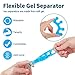 Toe Separators Gel Toes Corrector Straighteners Toe Spacers Pedicure for Yoga Bunion Hammer Toes for Women