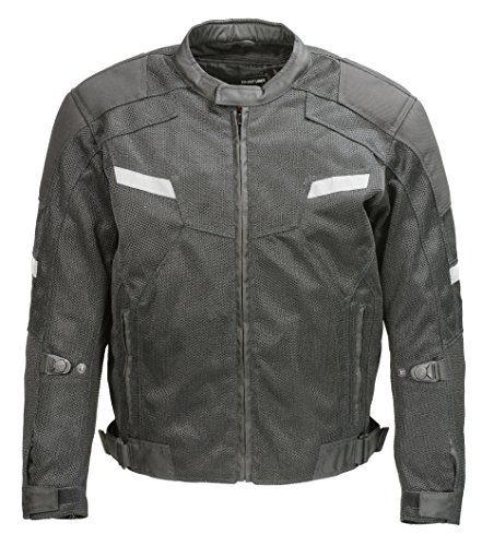 Milaukee Performance-Men's Mesh Racing Jacket w/ Armor