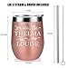 Gifts for Best Friends - You Are the Thelma to My Louise - Funny Best Friend Birthday, Mothers Day, Thelma and Louise Friendship Gifts for Women Friend, Soul Sister, BFF, Bestie - Coolife Wine Tumbler
