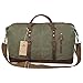 S-ZONE Duffle Bag for Travel Canvas Duffel Bag Carry on Weekender Bag for Men