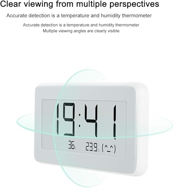 fr Mijia Electronic Temperature and Humidity Pro fr Mijia Bluetooth thermometer Pro Wireless Smart Electric Uhr Digitalthermometer fr Innentemperatur Hygrometer