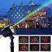 TOFU 0006 Projector Laser Lights-IP65 Waterproof with RF Wireless Remote, Star Show for Christmas, Party, Landscape and Garden Decorations Red and Green, Multicolor