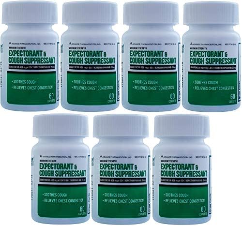 Mucus DM Expectorant Cough Suppressant 420 Caplets Generic Mucinex DM Cough