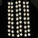AGPtek 110V 1.5M(W) x 1M(H) Decorative LED Curtain Light 54 LED for Wedding Party Holiday Home Garden Decoration - Warm White Star Curtain